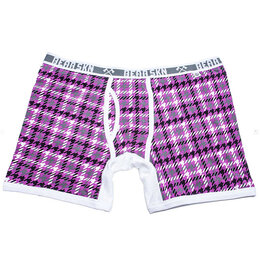 Bear Skn Long Leg Bamboo Boxer Brief, Majestic Grape Beartooth