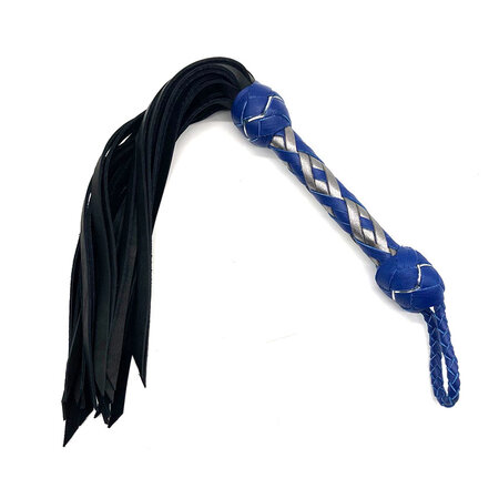 Whispers of Fire Flogger S320385 Black Cowhide