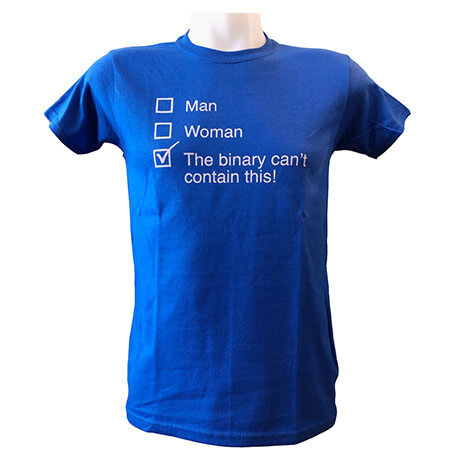 Binary Can't Contain This T-shirt, Classic Cut