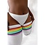 Thunda Tubbies Plus Size Thigh High Socks, Rainbow