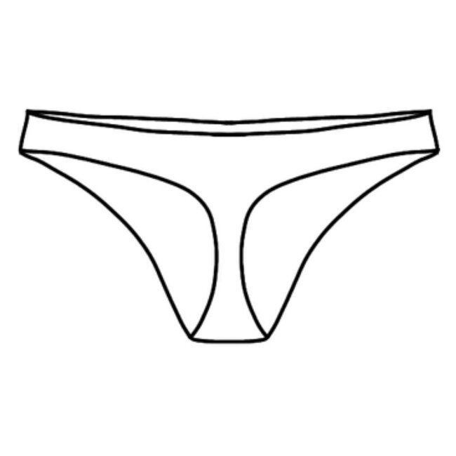 Origami Customs Thong Gaff, Black