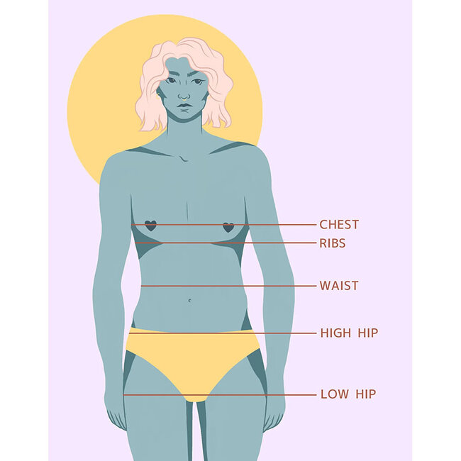 Origami Customs Lycra Bra Binder, Black