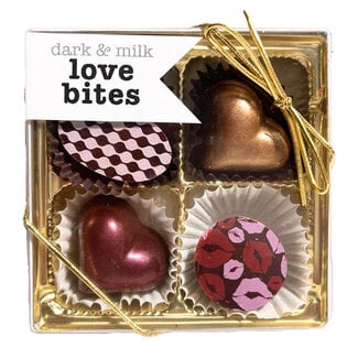 Love Bites Dark & Milk Valentine's Day Chocolates