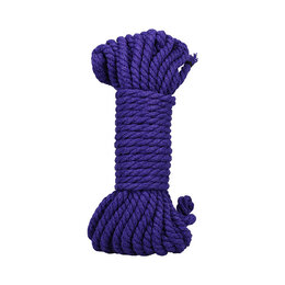 Merci Bind and Tie 6mm Hemp Bondage Rope 30 Feet, Violet