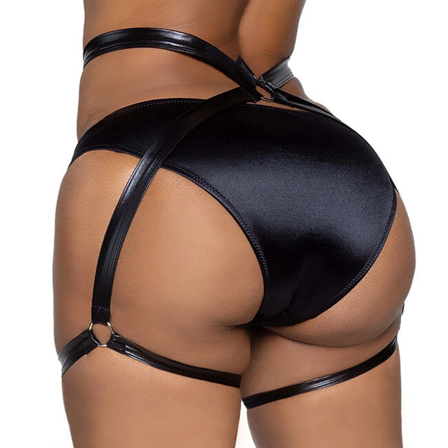 Money Maker O-ring Garter Butt Harness KI4036