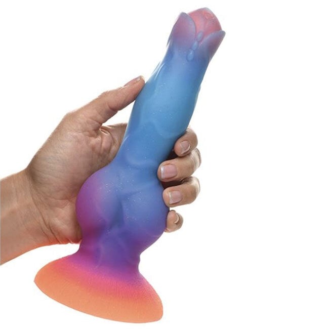 Space Cock Glow-in-the-Dark Silicone Alien Dildo