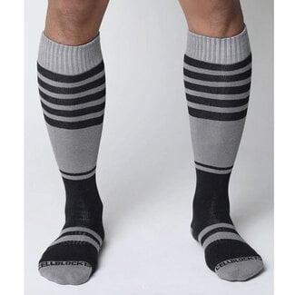Midfield Knee High Sock, Gray