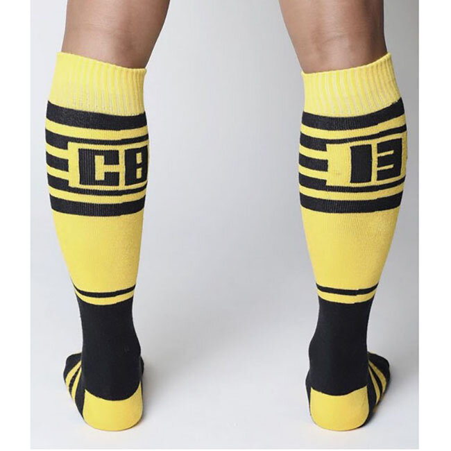 Midfield Knee High Sock, Yellow