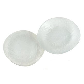 Flat Oval Breast Enhancers, Clear