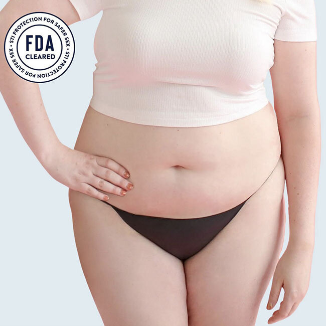 Lorals for Protection, Bikinis in Black, 4-pack