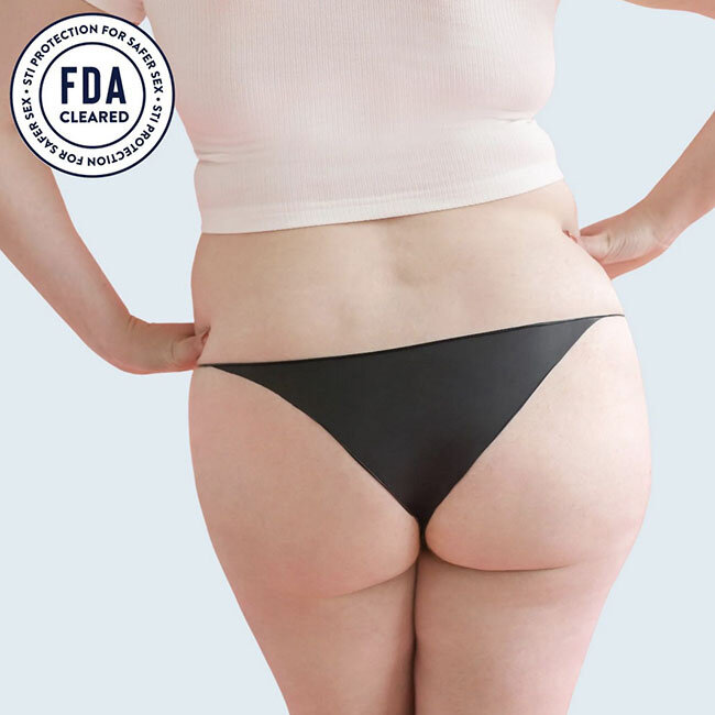 Lorals for Protection, Bikinis in Black, 4-pack