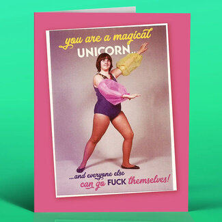 Magical Unicorn Greeting Card