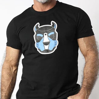 Pup Tron T-shirt CBS327, Blue