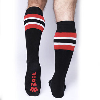 Pup Tron Socks A121, Red