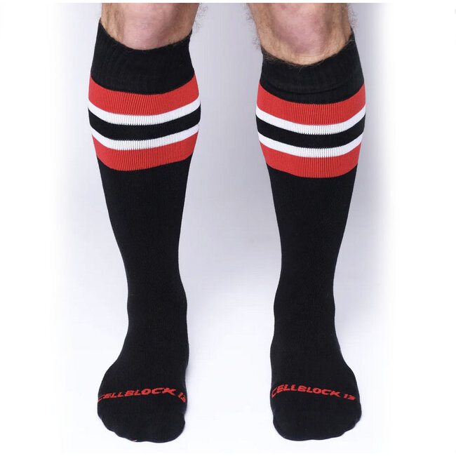 Pup Tron Socks A121, Red