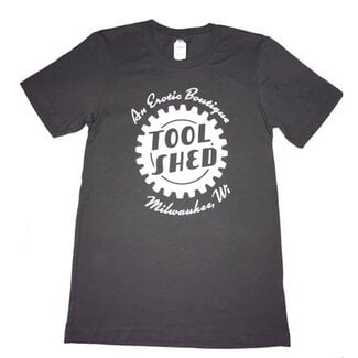 Tool Shed T-Shirt Classic Cut, Asphalt