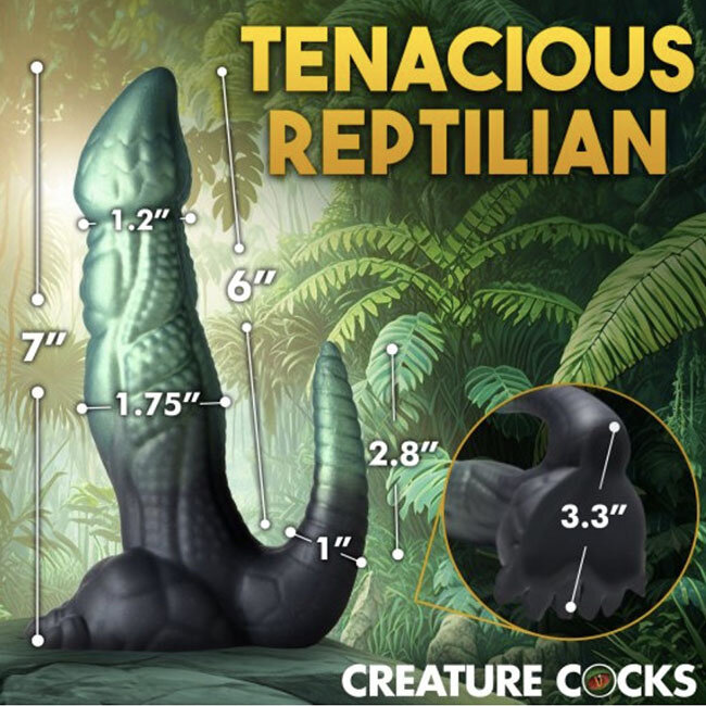 Dickosaur Dinosaur Silicone Dildo