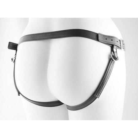 Pants G-Spot Orgasm PU Leather Strap-On Harness Adjustable Briefs Hole  Underwear