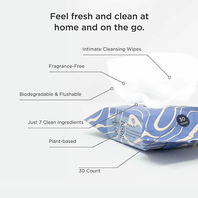 Saalt Intimate Cleansing Wipes