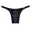 Devotion Satin Thong, Boldly Black