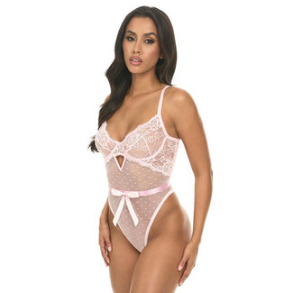 Josie Soft-Cup Teddy 52-12025, Pink Tulle
