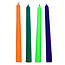 Glow Wax UV Blacklight Reactive Drip Candles, Set of 4