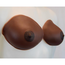 Aphrodite Self-Adhering Silicone Breast Forms, Chocolate (dark flesh tone)