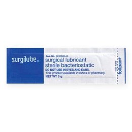 Surgilube 5 gram packet