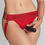 Strap-On-Me Unique Harness, Red