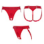 Strap-On-Me Unique Harness, Red