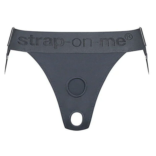 Strap-On-Me Unique Harness, Gray