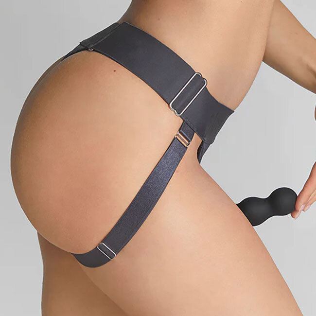 Strap-On-Me Unique Harness, Gray