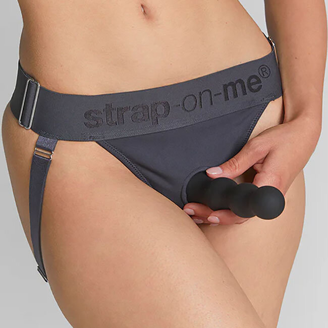 Strap-On-Me Unique Harness, Gray
