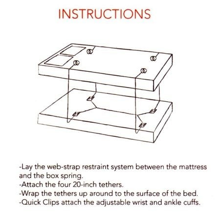 Liberator Bed Buckler Under Bed Restraint System The Tool Shed An Erotic Boutique