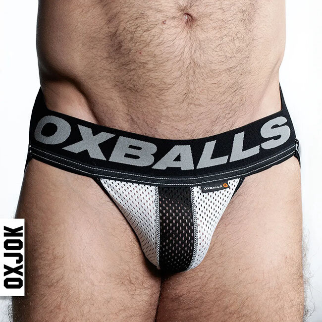 Oxjock Airmesh Jock, Ice White