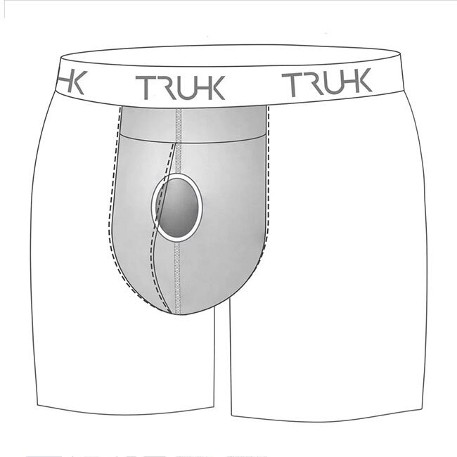 RodeoH Truhk Pouch Front STP/Packing Boxers, Blue