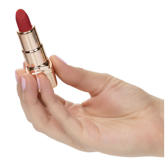 Hide and Play Rechargeable Lipstick Vibrator, Red