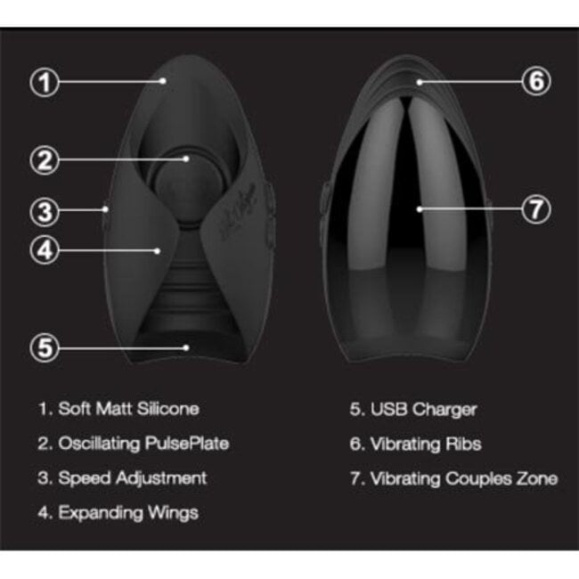 Pulse III Duo Penis Vibe, with Remote