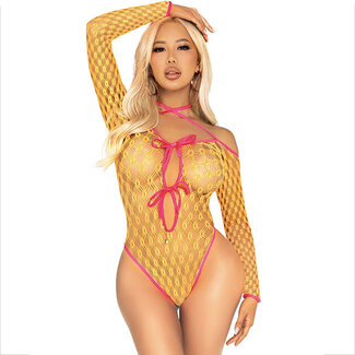 Electric Love Net Bodysuit 89350