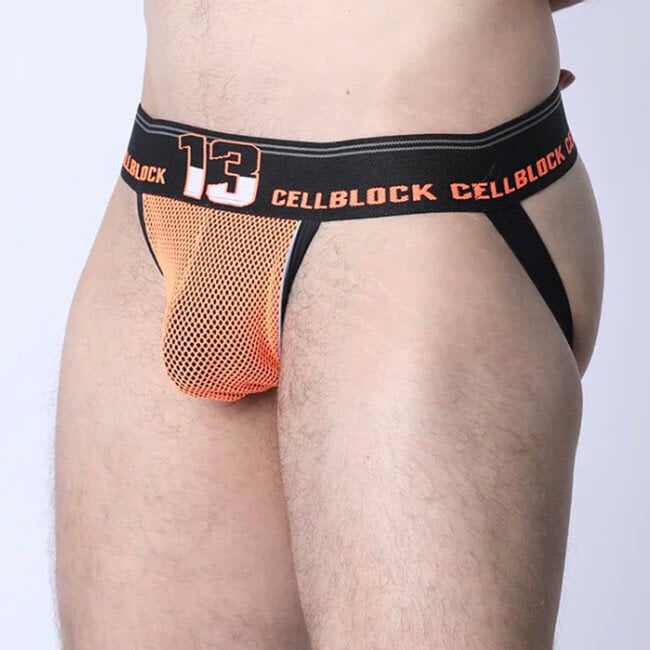 Chain Reaction Jockstrap CBU371, Orange