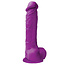 Colours 8 Inch Firm Suction Cup Dildo