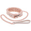 Peaches 'N Creame Fur Collar and Leash