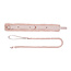 Peaches 'N Creame Fur Collar and Leash
