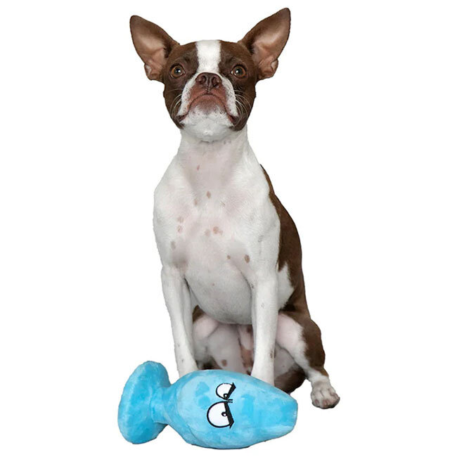 Scruffy Mutt Plug Plush Toy