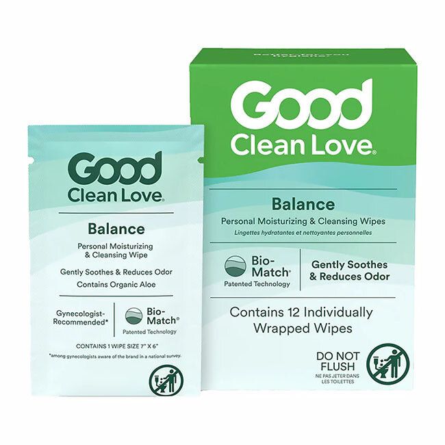 Good Clean Love Rebalance Cleansing Wipes