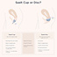 Saalt Menstrual Cup, Size Regular Ocean Blue