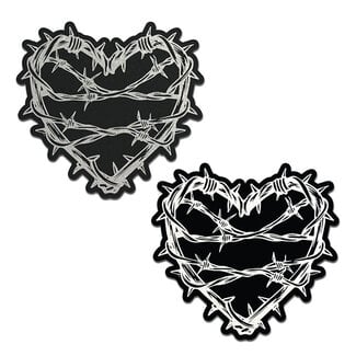 Barbed Wire Heart Pasties