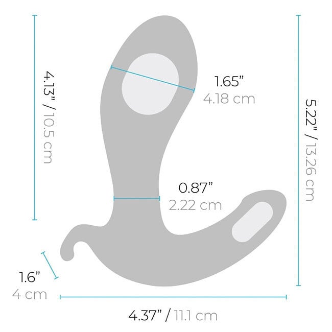 B-Vibe Expand Vibrating and Expanding Plug