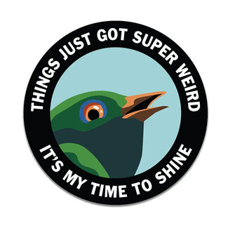 Sticker: Weird Bird