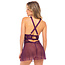 Joell Floral Lace Babydoll 75-11214, Potent Purple